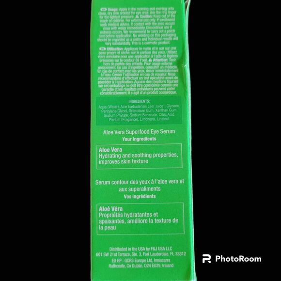 Dr. Botanicals Aloe Vera Superfood Eye Serum - Picture 4 of 4